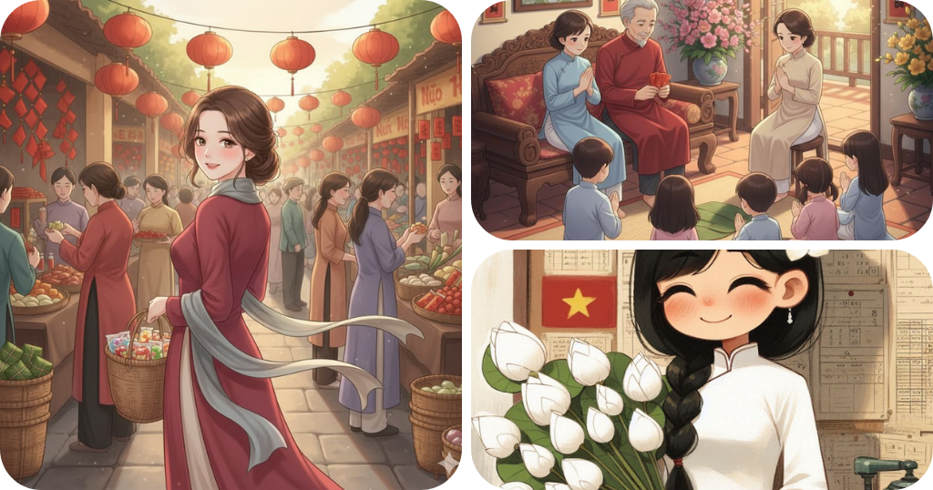 ảnh tết 2026 cute