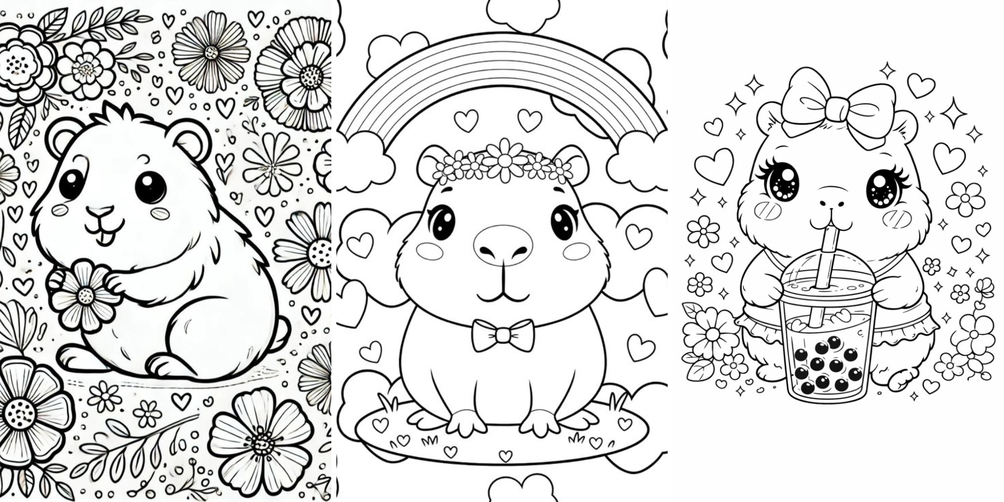 hinh anh capybara cute